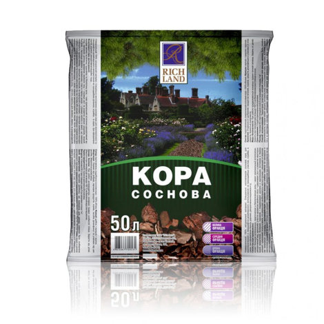 Кора соснова ДРІБНА (пакет 50 л - тільки самовивіз) - 1