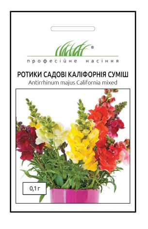 Насіння ротиків Каліфорнія суміш - 1