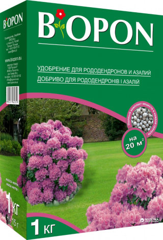 Добриво Біопон (Biopon) гранульоване для рододендронів та азалій 1 кг - 1